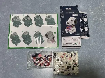 스누피 나노 블록 선물 TIDE DOG MINI SERISE