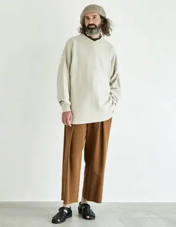 YASHIKI 22ss Rekihama Knit 오버 사이즈 니트