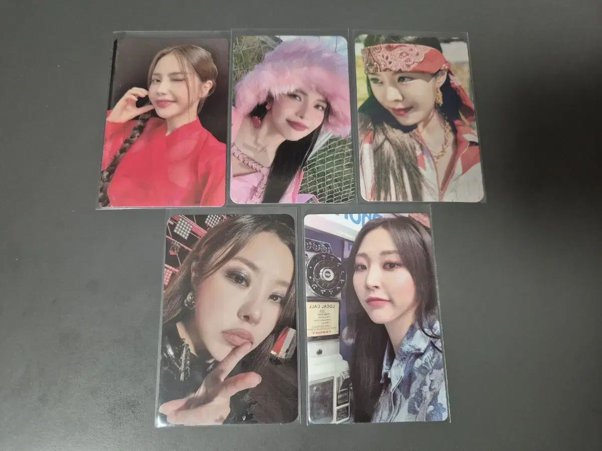 마마무 포카 5개