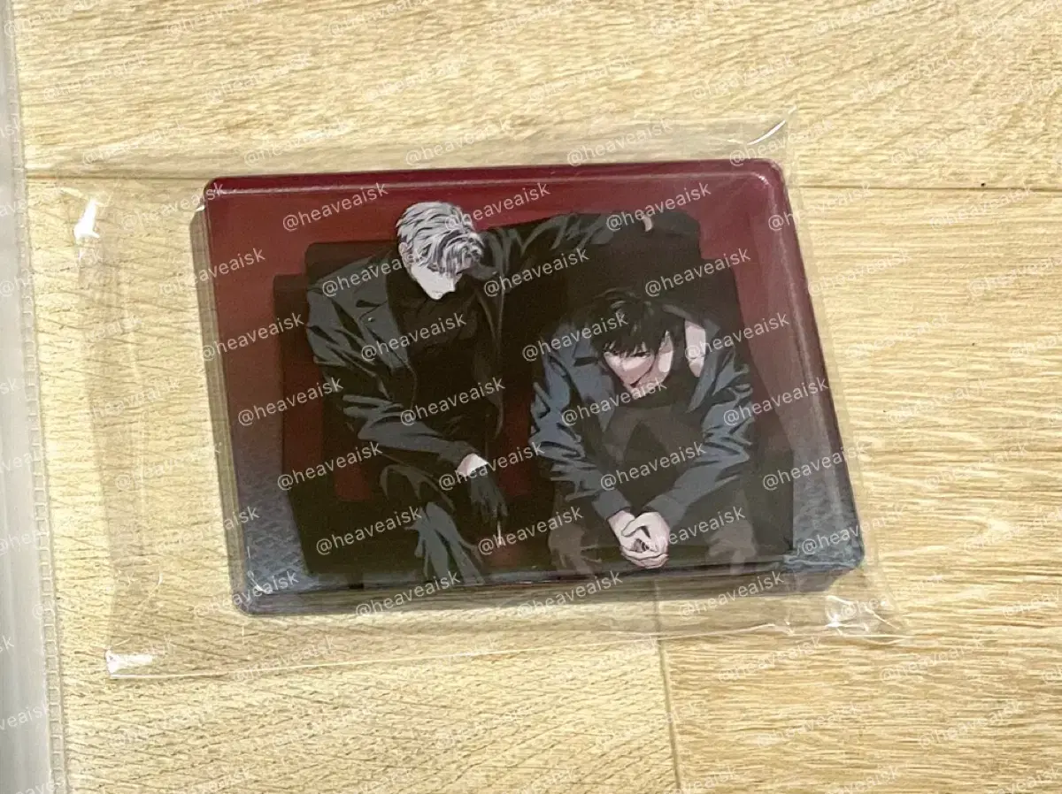 (Sealed) Horizon Fashion U Woozi Kang Jak Jung Tae-ui Birthday Acrylic Block