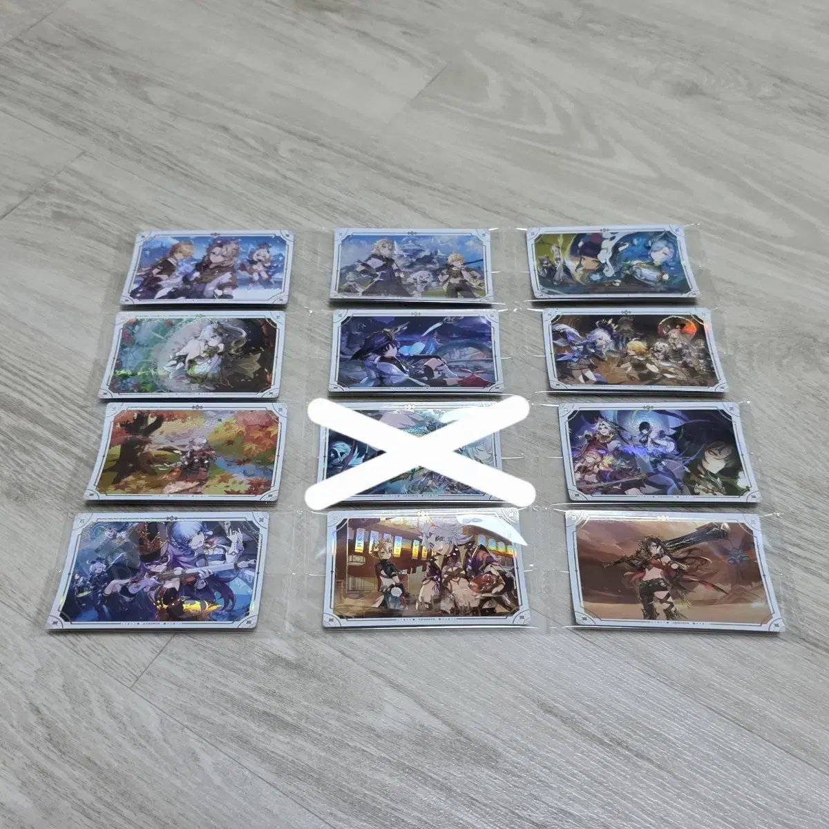 Genshin Impact Wafer Seal Card Wanderer, rina, Nahida, kazuha, etc. bulk