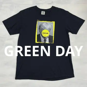 레어 한정판 완판템 GREEN DAY nimrod T셔츠 L 사이즈