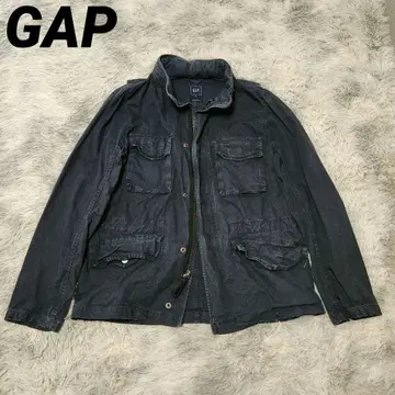 GAP M65 피그먼트 다이 밀리터리 자켓 네이비