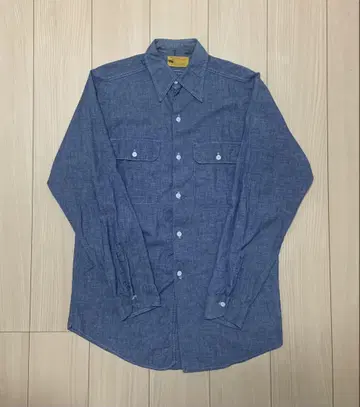 "BIG YANK" 70년대 USA제 샴브레이 셔츠
