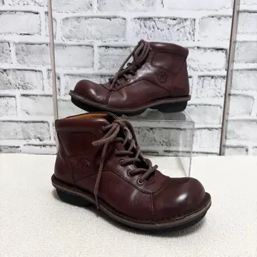 Re:getA R 리게타 스티치 다운 레이스업 숏부츠