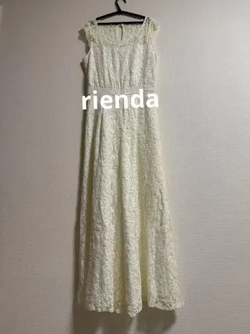 rienda 전체 레이스 살로펫 올인원 와이드 팬츠