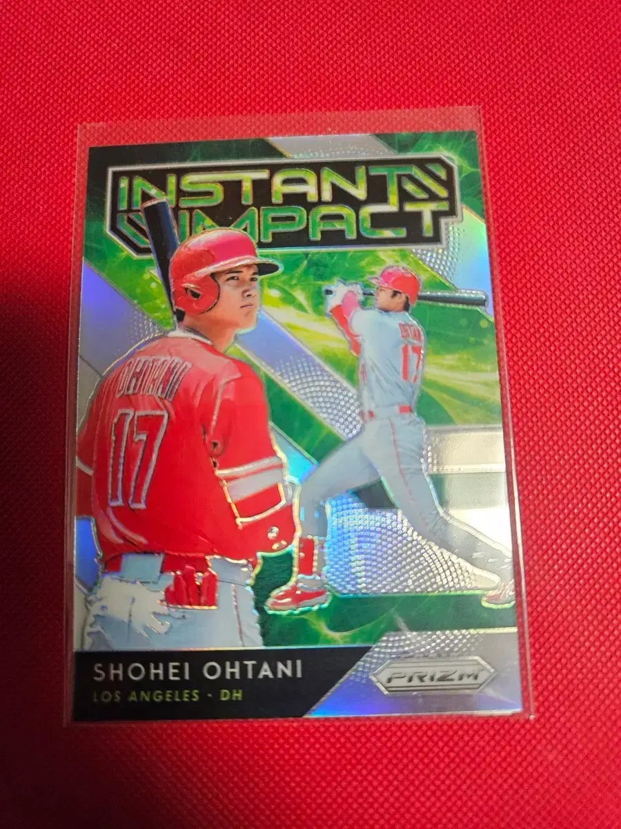 오타니 2019 파니니 Instant Impact Prizm 카드