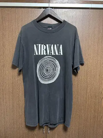 초절정 레어 1992년 제작 NIRVANA 너바나 빈티지 티셔츠