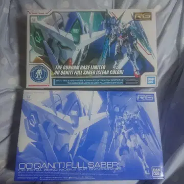RG 00 QAN[T] FULL SABER 클리어 컬러 세트