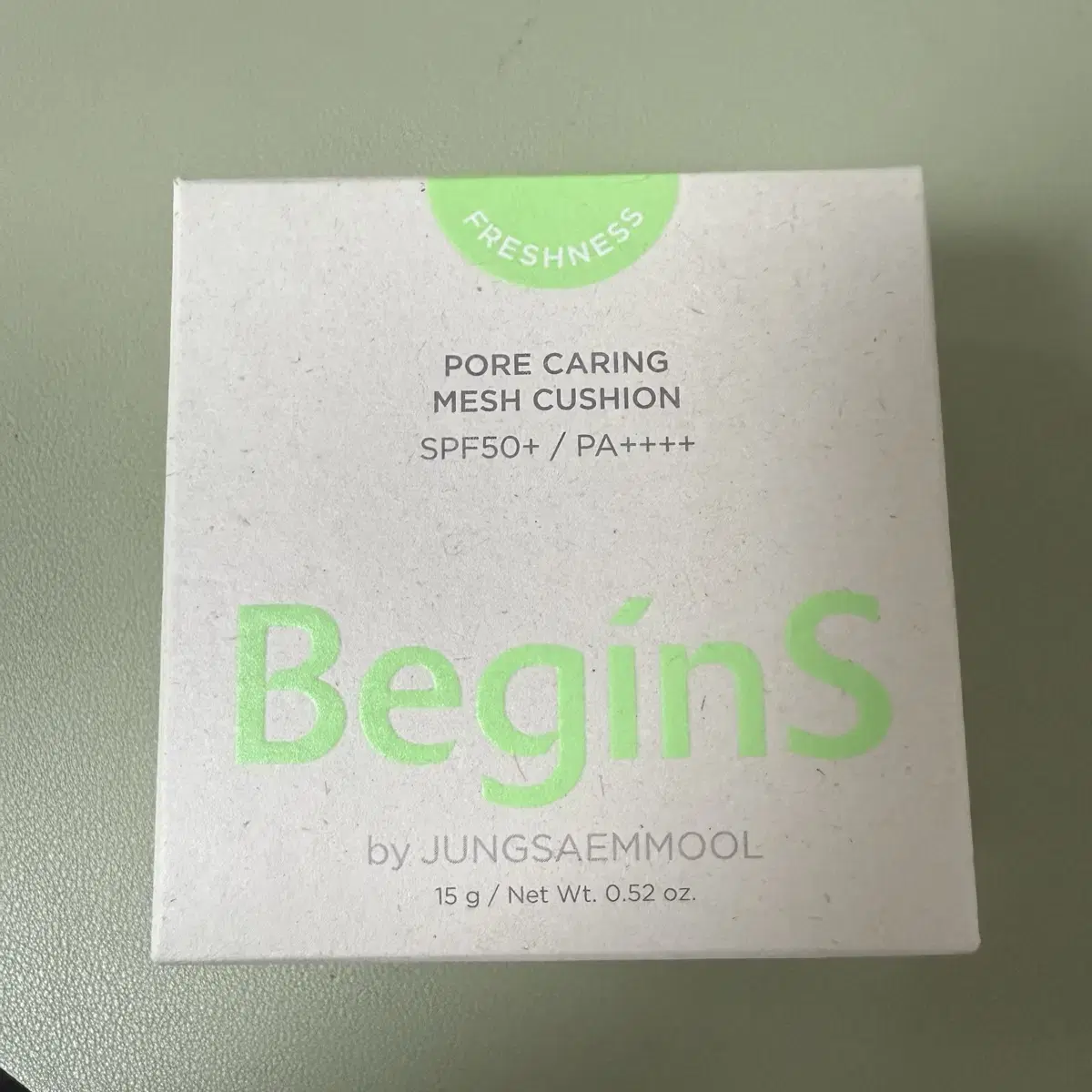New Begins By Jungsaemmool Pore Caring Mesh Cushion [19 Porcelain]