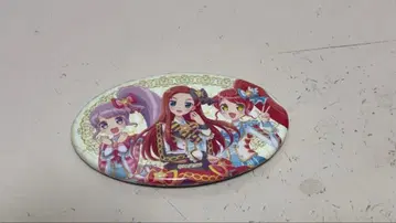 프리티 리듬 올 프렌즈 캔뱃지 혜인 화이트 귤 마나카