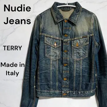 레어 이탈리아제 NudieJeans TERRY 자켓 S