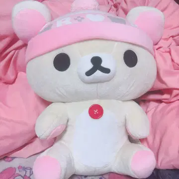 리락쿠마 코리락쿠마 봉제 인형 모자 포함
