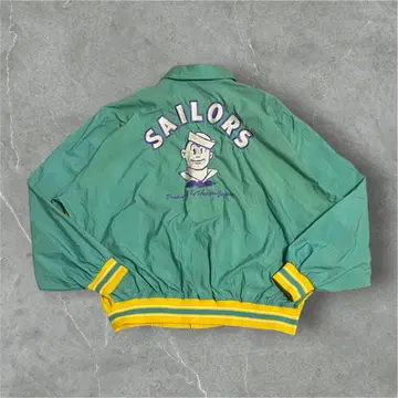 80s SAILORS 로고 바시티 자켓 당시의 제품 아카이브