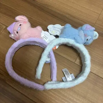 홍콩 디즈니 스티치 엔젤 귀가 달린 머리띠
