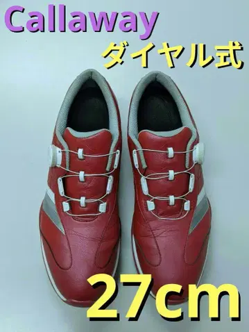 27cm 캘러웨이 골프화 다이얼식