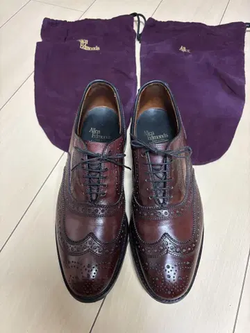 Allen Edmonds McAllister 브라운 US7 25cm