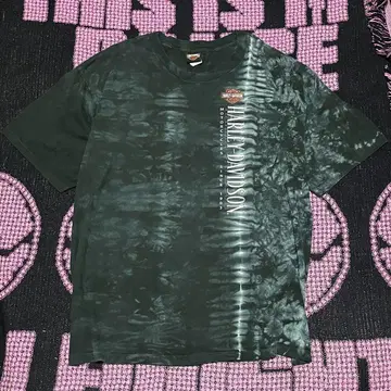 Harley Davidson 할리 타이다이 티셔츠 2XL 구제 의류