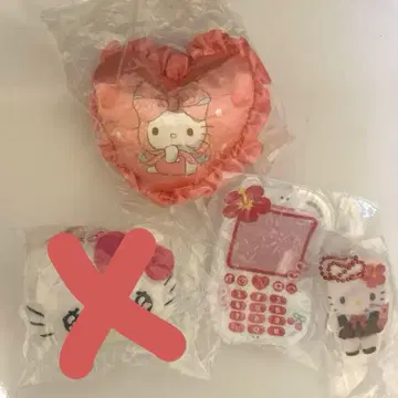산리오 헬로키티 키링 가챠가챠 피처폰
