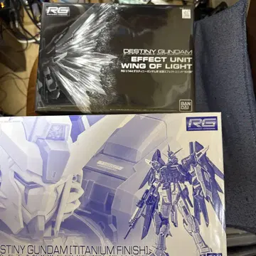 RG 1/144 데스티니 건담 티타늄 & 확장 이펙트 '빛의 날개'
