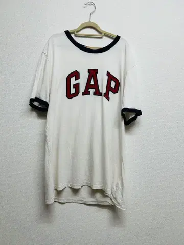 구제 의류 남성용 여성용 GAP 갭 티셔츠 반팔 L