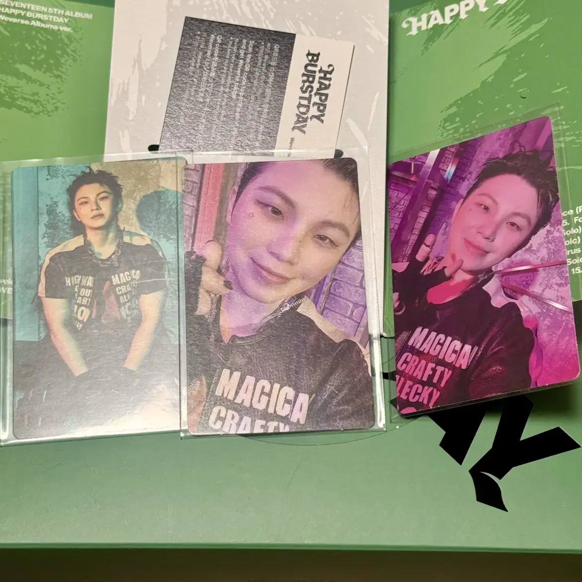 HAPPY BURSTDAY ジュン ラキドロ weverse japan SEVENTEEN HAPPY BURSTDAY JAPAN Benefit official photocard PC