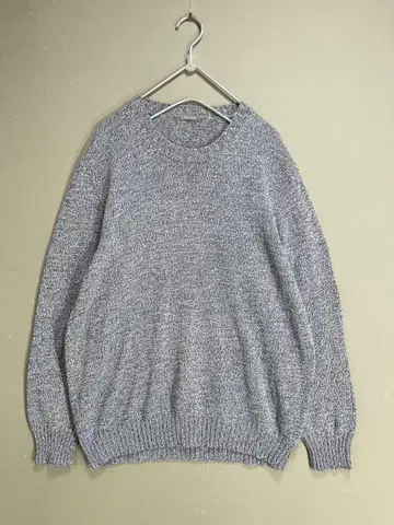 302 이탈리아제 AGNONA 고급 코튼 썸머 니트 50/XL 상