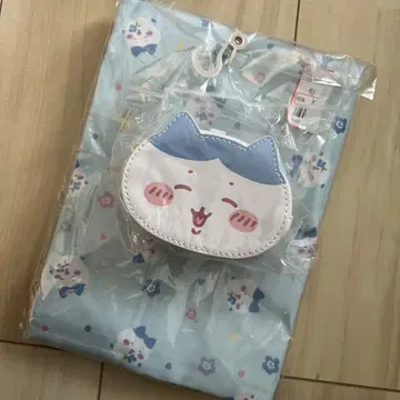 치이카와 케이스 포함 에코백 하치와레