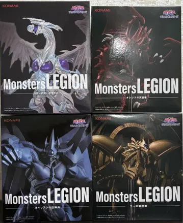 유희왕 MonstarsLEGION 피규어 4종 세트
