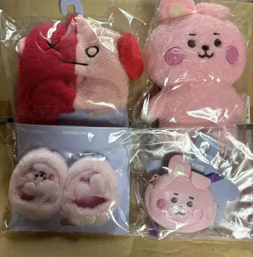 bt21 쿠키 4종 세트