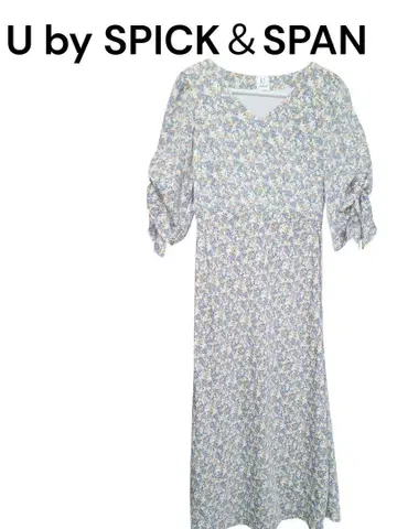 U by SPICK & SPAN 꽃무늬 롱 원피스 size38
