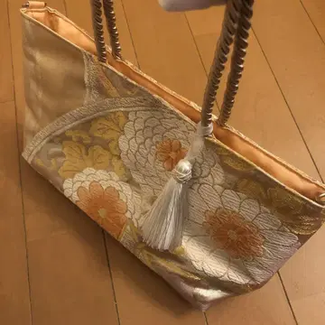 핸드메이드 기모노 오비 백