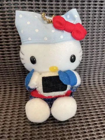 니가타 한정판 현지 헬로키티 오니기리 봉제 인형(택 없음)