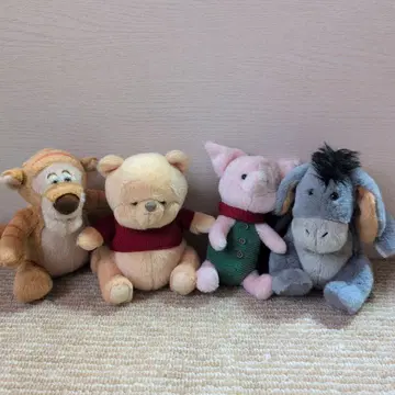 푸우 봉제 인형 세트