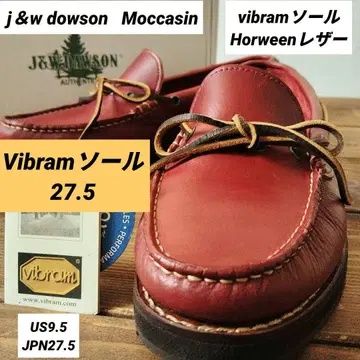 J.W. DAWSON 모카신 27.5 비브람 밑창 호윈 가죽