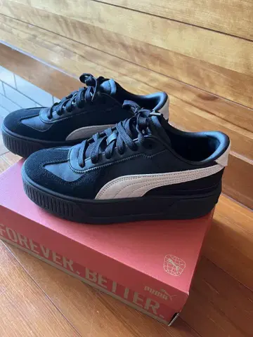 Puma Karmen T2 블랙/화이트 38
