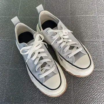 ALL STAR 그레이 통굽 스니커즈 23.5cm