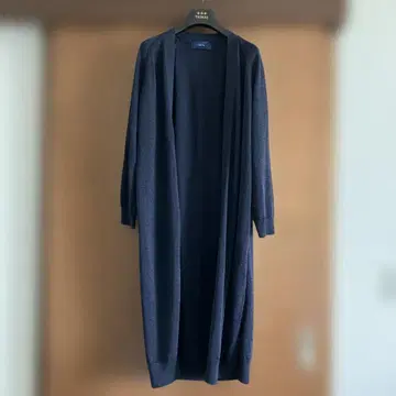 SHIPS 네이비 롱 가디건