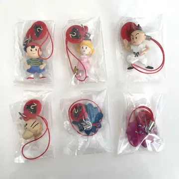 MOTHER2 피규어 스트랩 6종 세트