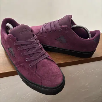 컨디션 최상 Emerica 스케이트 보드화 TEMPLE 퍼플 27cm