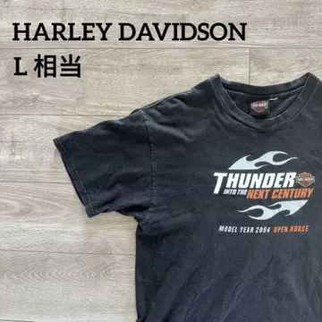HARLEY DAVIDSON THUNDER 티셔츠 L 상당