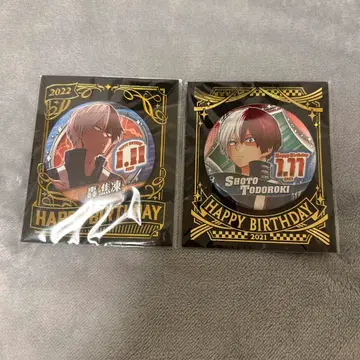 나의 히어로 아카데미아 생일 캔뱃지 토도로키 쇼토