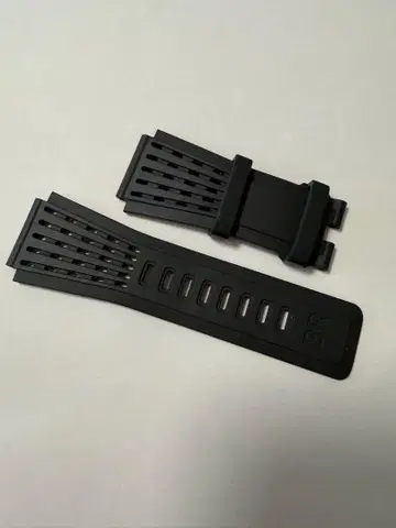 Bell&Ross 벨앤로스 정품 고무 벨트 24mm 범용 D 버클 세트