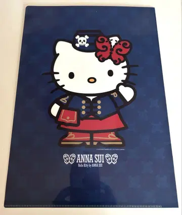 ANNA SUI Hello Kitty 클리어 파일 A4 키티 2종