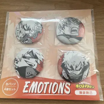 나의 히어로 아카데미아 히로아카 EMOTIONS 캔뱃지 바쿠고 카츠키