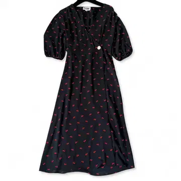 새상품급 Rouje 체리 원피스 ROUJE Cherry ROSALIE