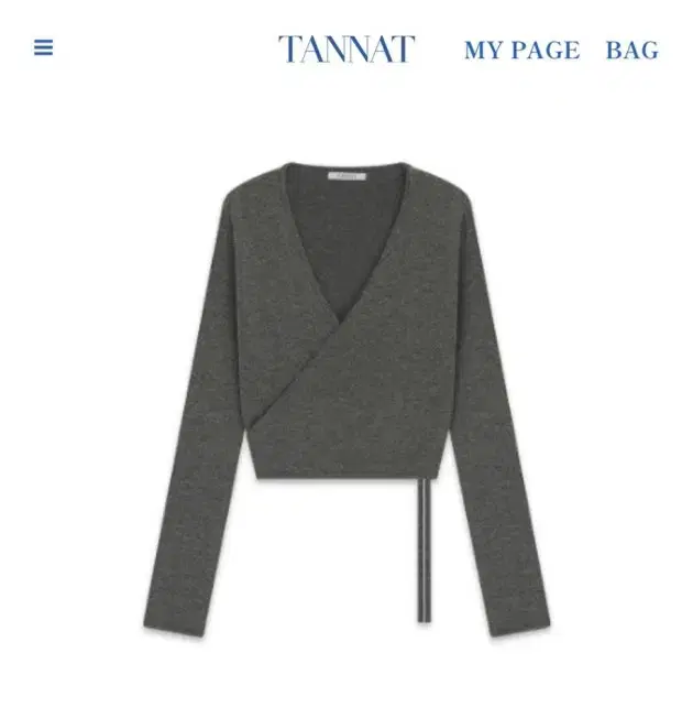 Tannat Wrap Knit Cardigan