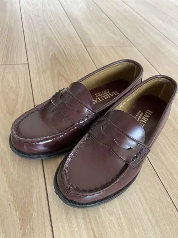 HARUTA 다크 브라운 로퍼