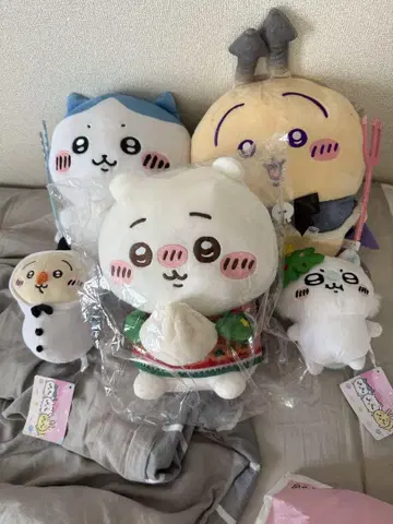 치이카와 (먼작귀) 메리 크리스마스 봉제 인형 5종 세트