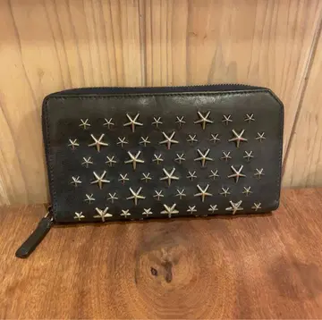 JIMMY CHOO 지미추 CARNABY 카나비 스터드 장지갑
